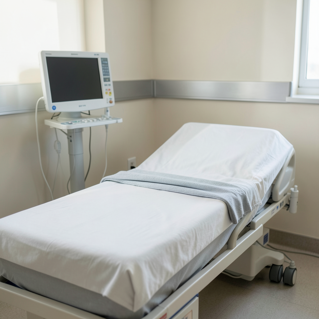 Soothing murals transform Oxford hospital corridor